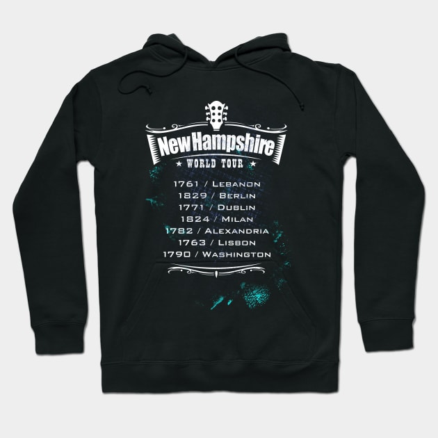 New Hampshire World Tour Hoodie by New Hampshire Magazine